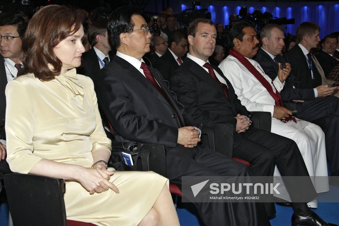 Opening of 15th St. Petersburg International Economic Forum