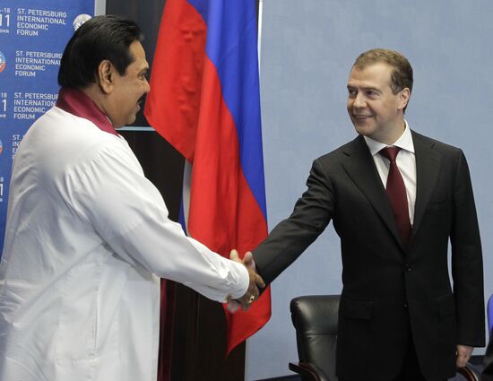 Opening of 15th St. Petersburg International Economic Forum