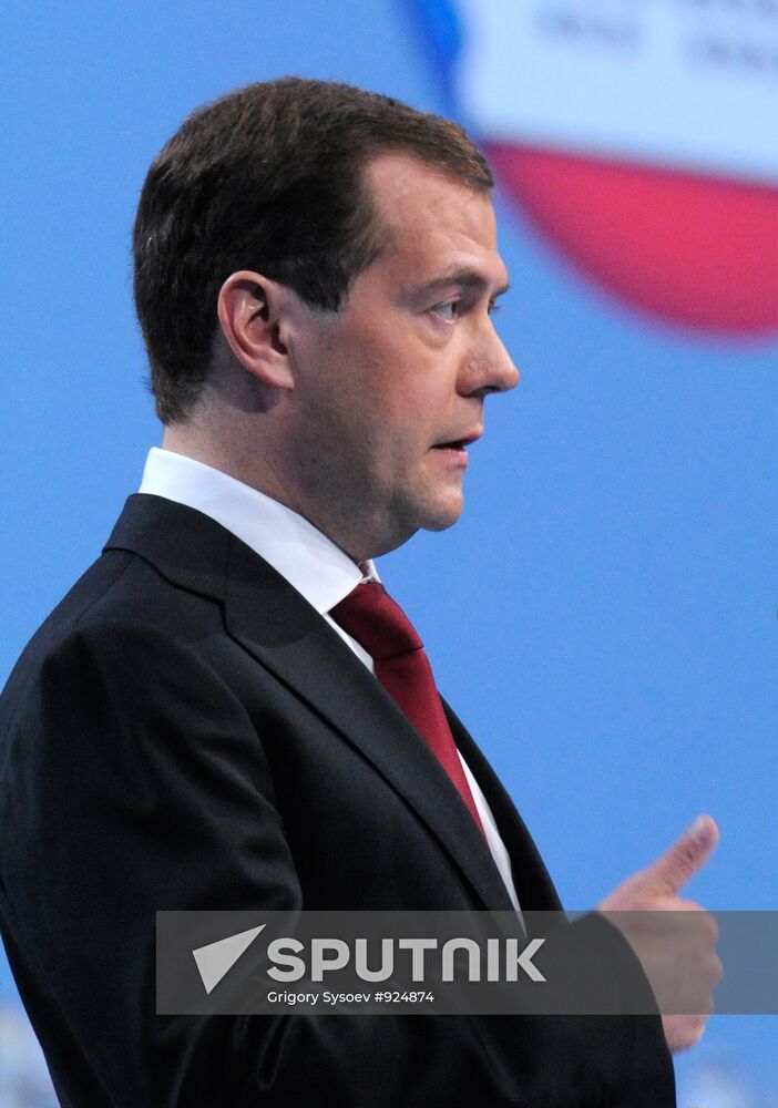 Opening of 15th St. Petersburg International Economic Forum