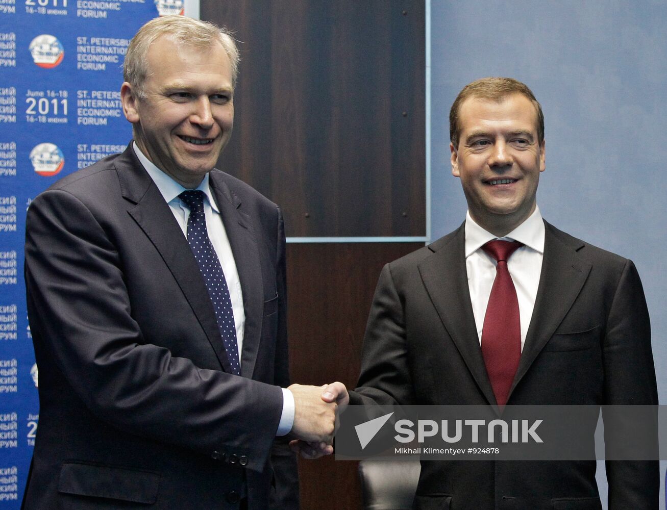 D. Medvedev at 15th St. Petersburg International Economic Forum