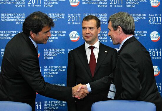 Dmitry Medvedev attends 15th SPIEF in St.Petersburg