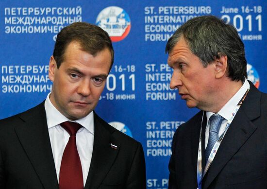 Dmitry Medvedev attends 15th SPIEF in St.Petersburg