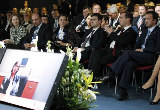 Dmitry Medvedev attends 15th SPIEF in St.Petersburg