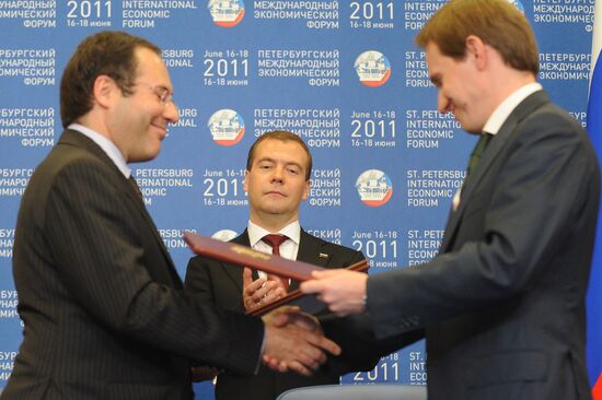 Dmitry Medvedev attends 15th SPIEF in St.Petersburg