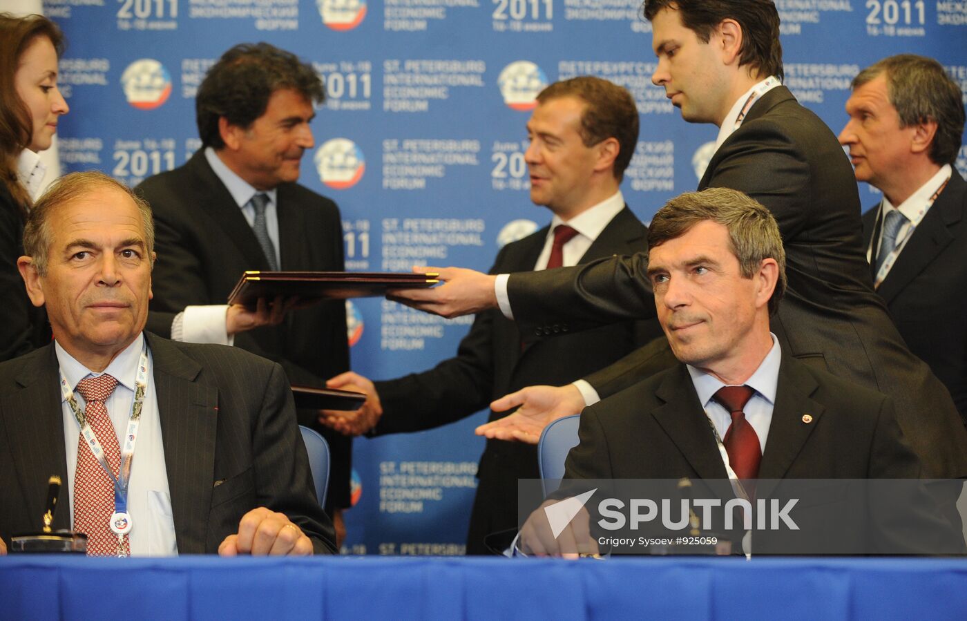 Dmitry Medvedev attends 15th SPIEF in St.Petersburg