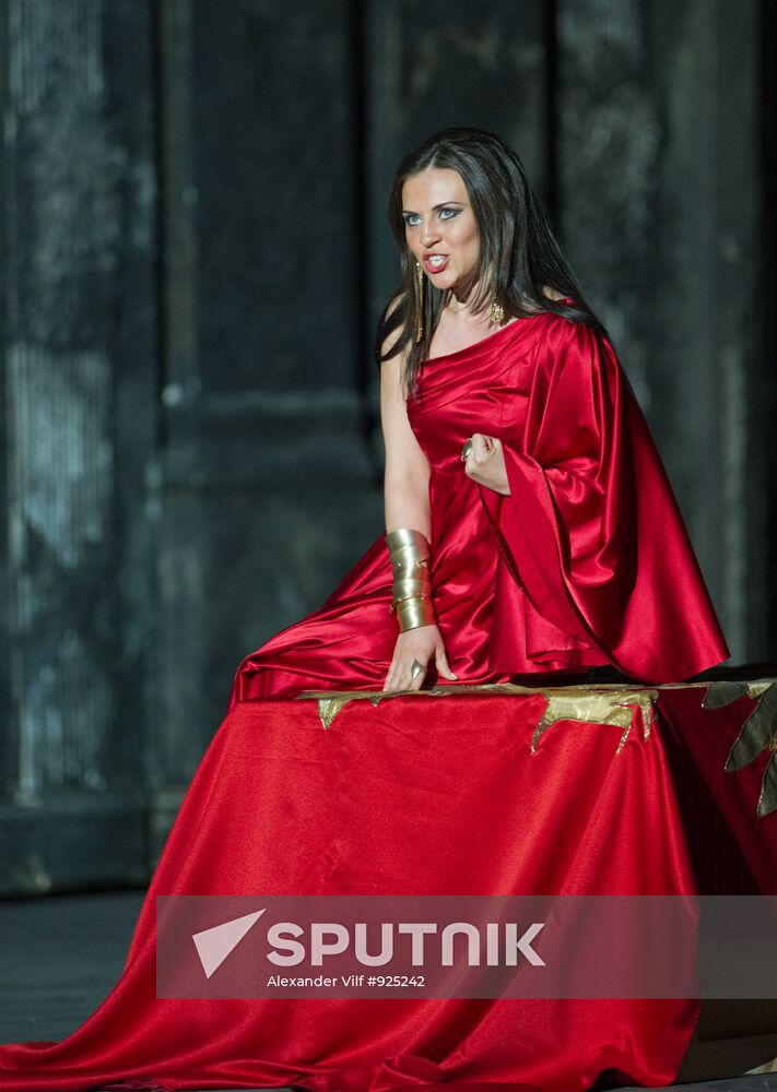 Dress rehearsal for The Golden Cockerel by Rimsky-Korsakov