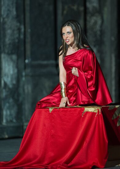 Dress rehearsal for The Golden Cockerel by Rimsky-Korsakov