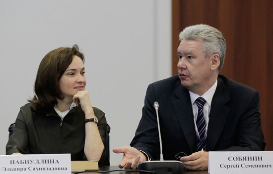 Elvira Nabiullina, Sergei Sobyanin