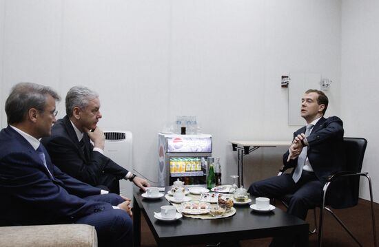 Dmitry Medvedev at 15th SPIEF