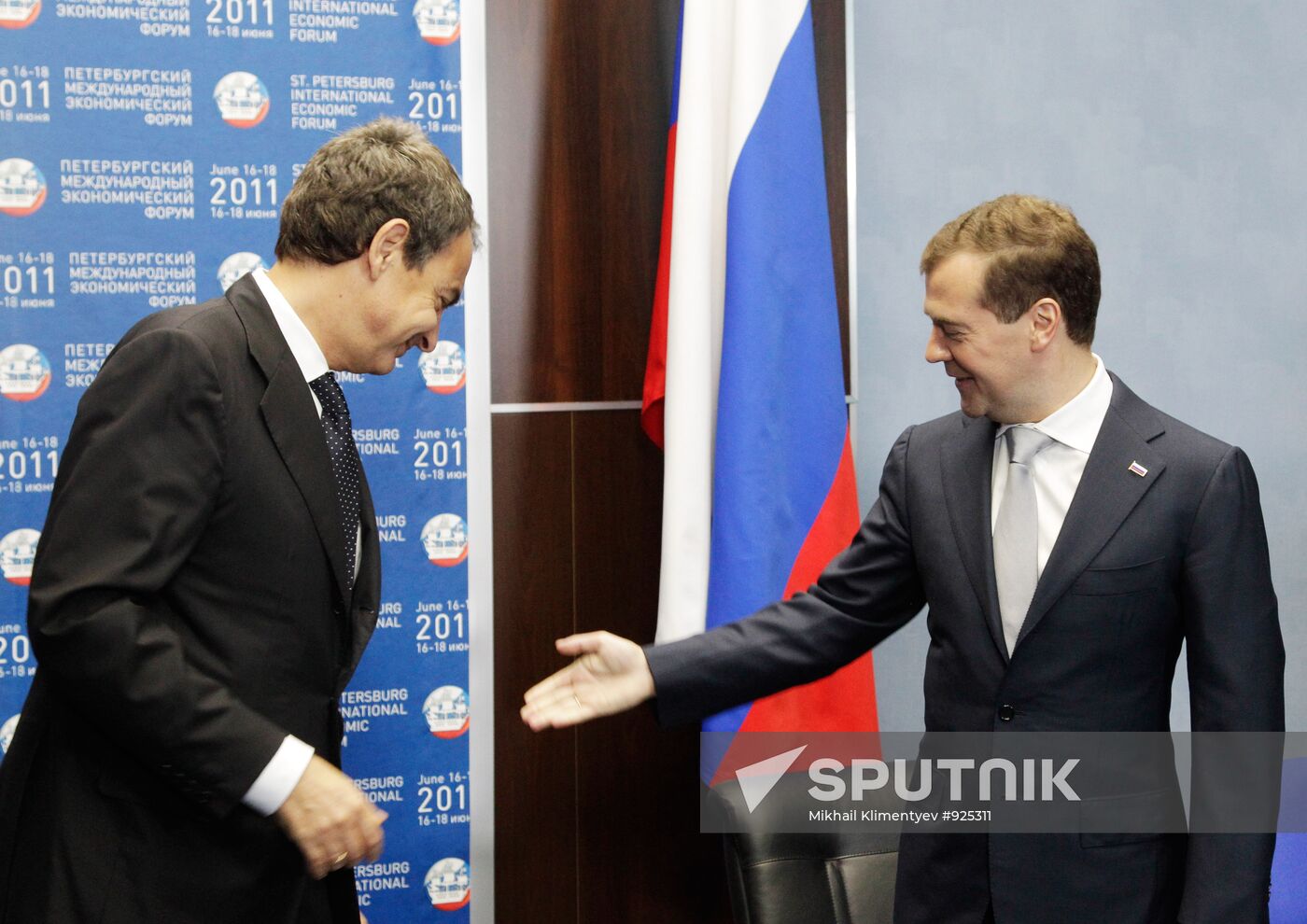 Dmitry Medvedev at 15th SPIEF