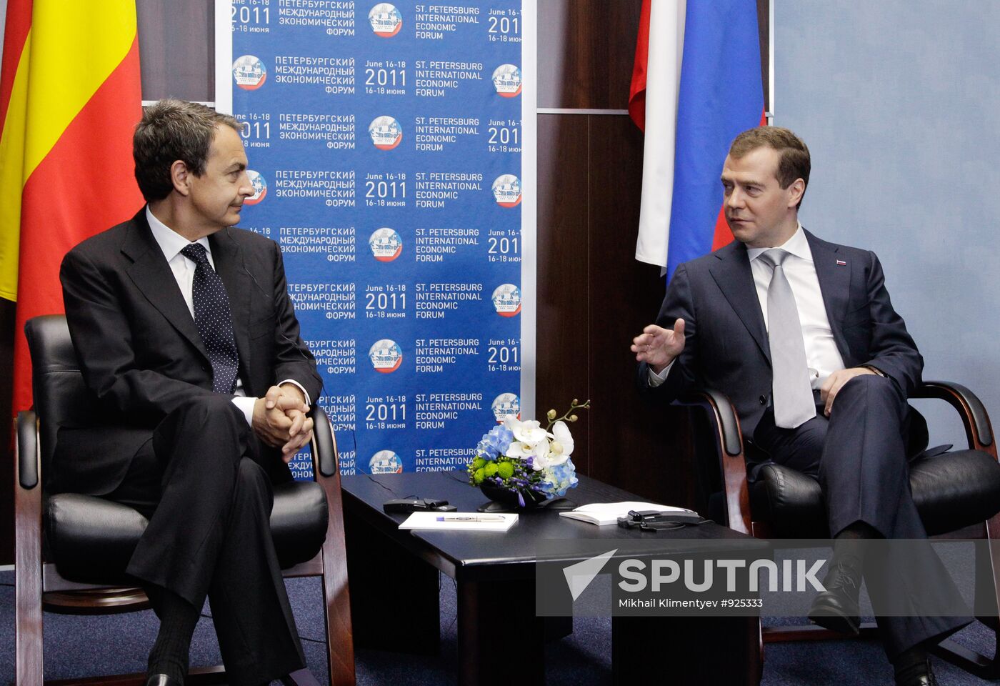 Dmitry Medvedev at 15th SPIEF