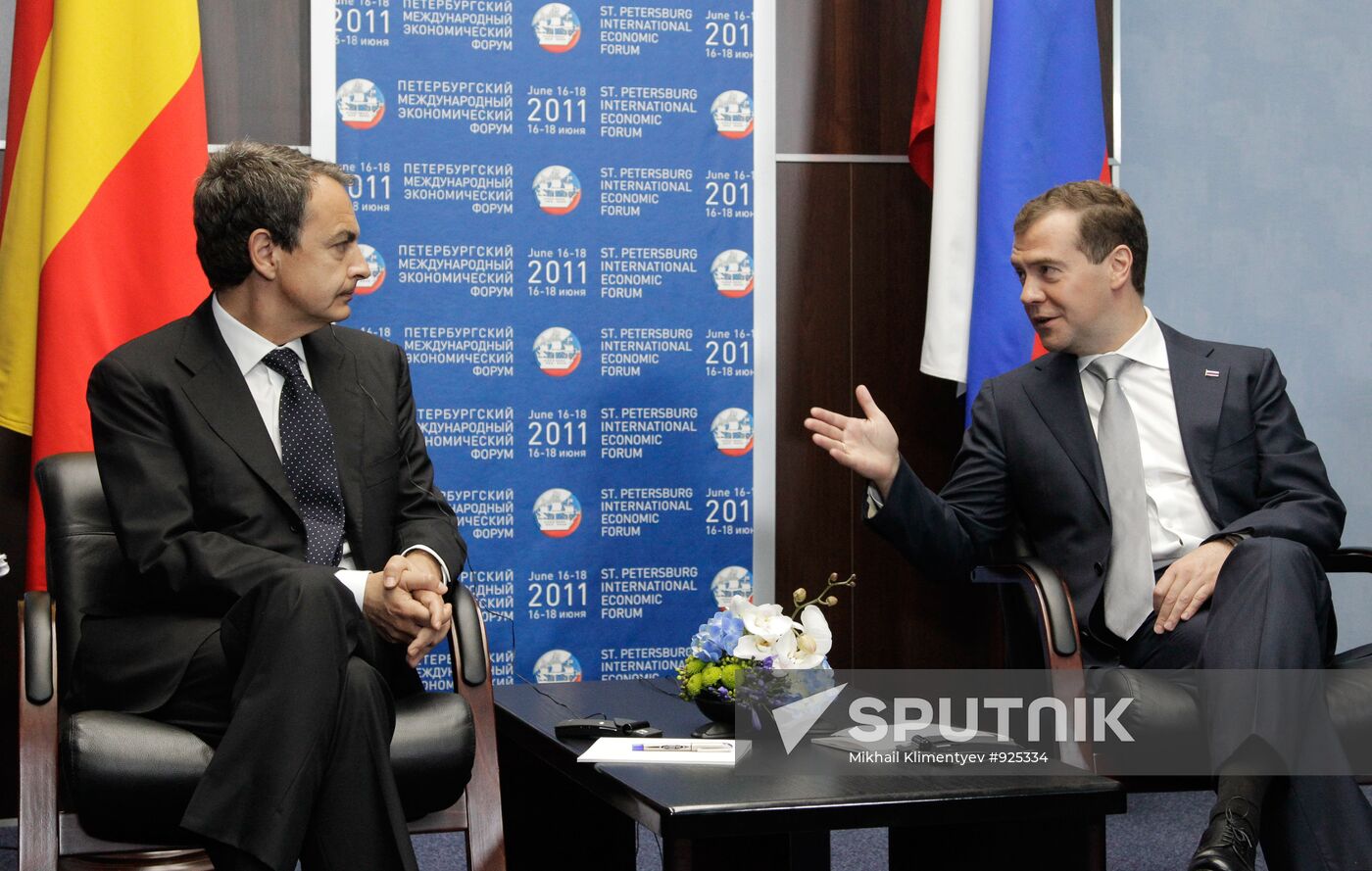 Dmitry Medvedev at 15th SPIEF