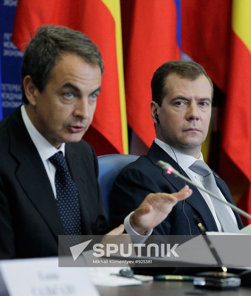 Dmitry Medvedev at 15th SPIEF in St.Petersburg