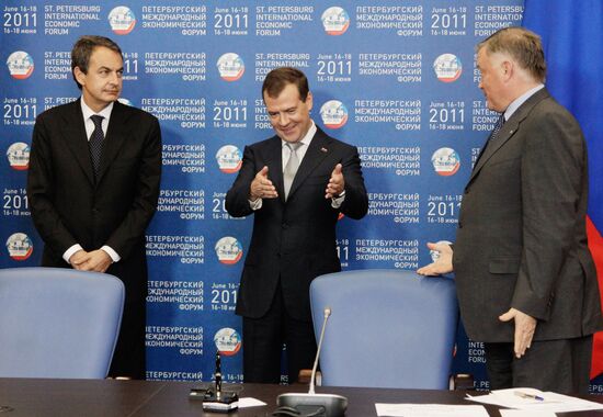 Dmitry Medvedev at 15th SPIEF in St.Petersburg