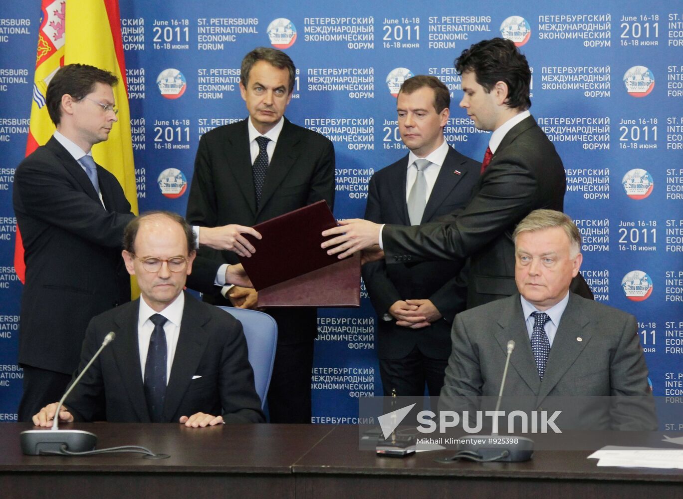 Dmitry Medvedev at 15th SPIEF in St.Petersburg