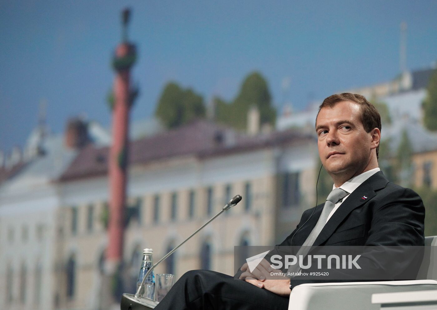 Dmitry Medvedev attends 15th SPIEF in St. Petersburg