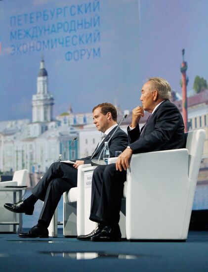 Dmitry Medvedev attends 15th SPIEF in St. Petersburg