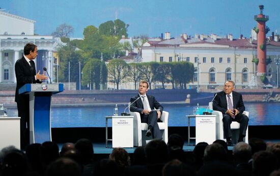 Dmitry Medvedev attends 15th SPIEF in St. Petersburg