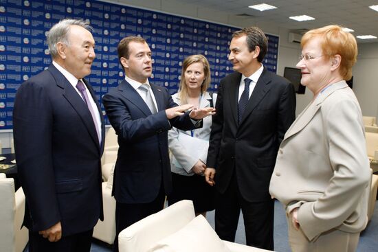 Dmitry Medvedev attends 15th SPIEF in St. Petersburg