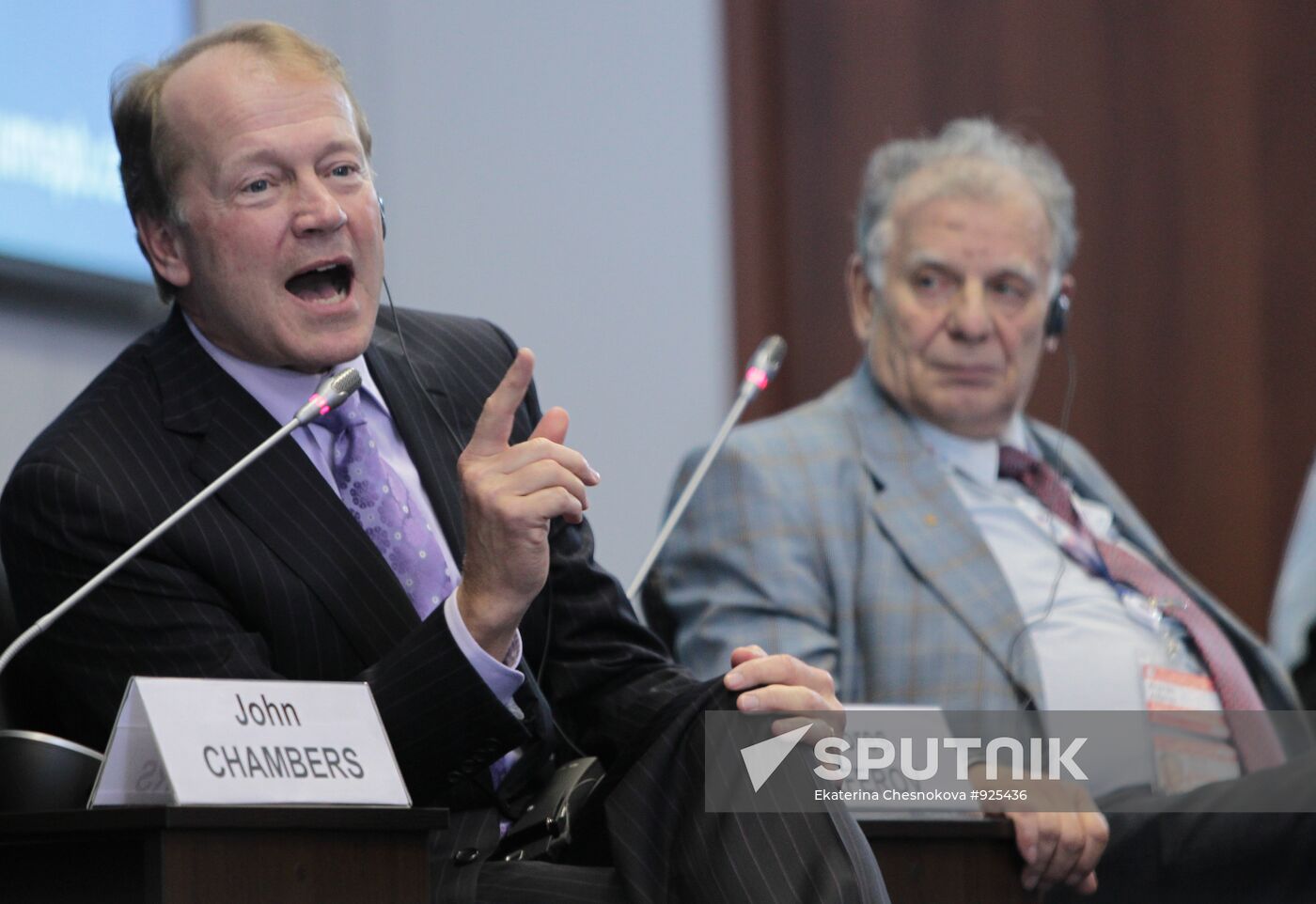 John Chambers and Zhores Alferov