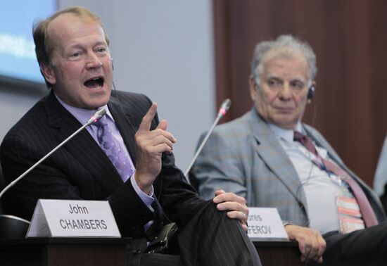 John Chambers and Zhores Alferov