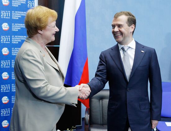 Dmitry Medvedev attends 15th SPIEF in St. Petersburg