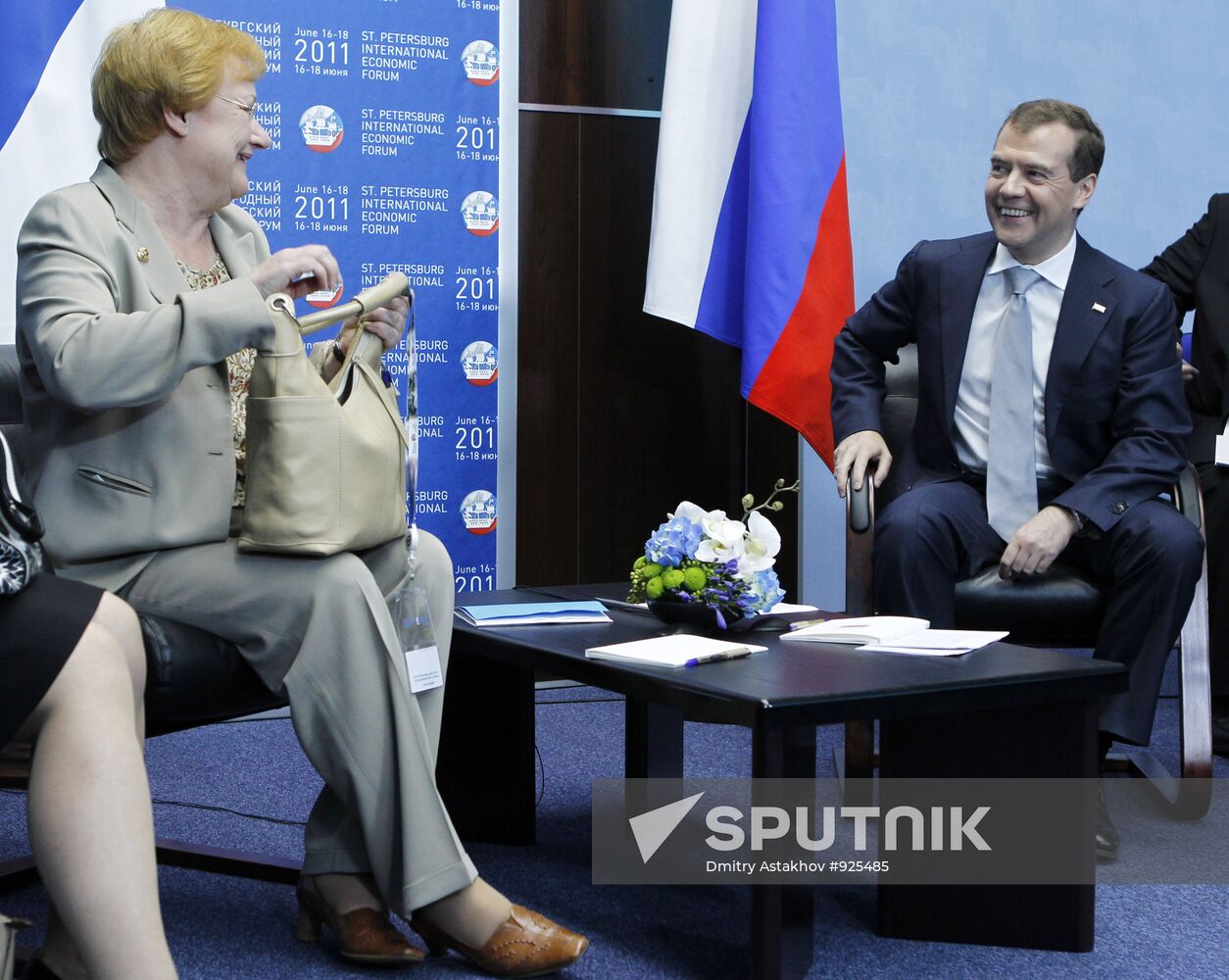 Dmitry Medvedev attends 15th SPIEF in St. Petersburg