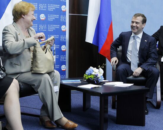 Dmitry Medvedev attends 15th SPIEF in St. Petersburg