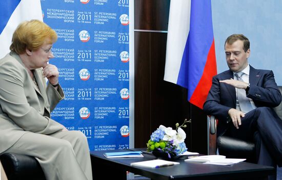 Dmitry Medvedev attends 15th SPIEF in St. Petersburg