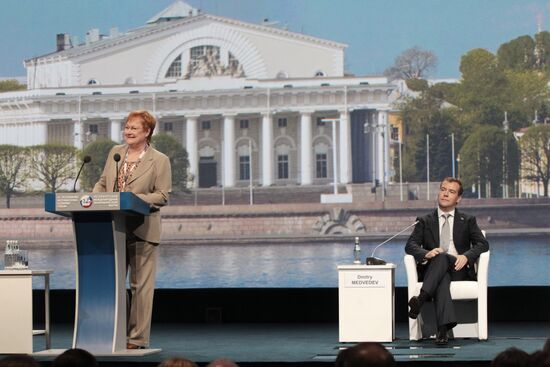 Dmitry Medvedev attends 15th SPIEF in St. Petersburg