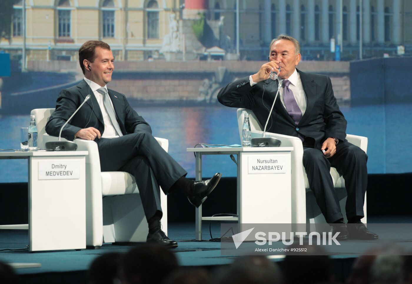 Dmitry Medvedev attends 15th SPIEF in St. Petersburg