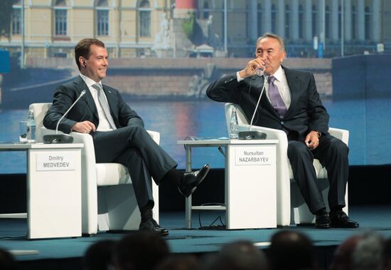 Dmitry Medvedev attends 15th SPIEF in St. Petersburg