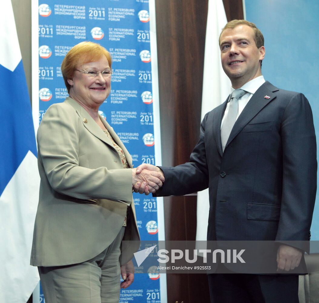 Dmitry Medvedev attends 15th SPIEF in St. Petersburg