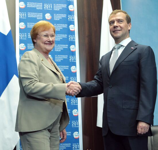 Dmitry Medvedev attends 15th SPIEF in St. Petersburg