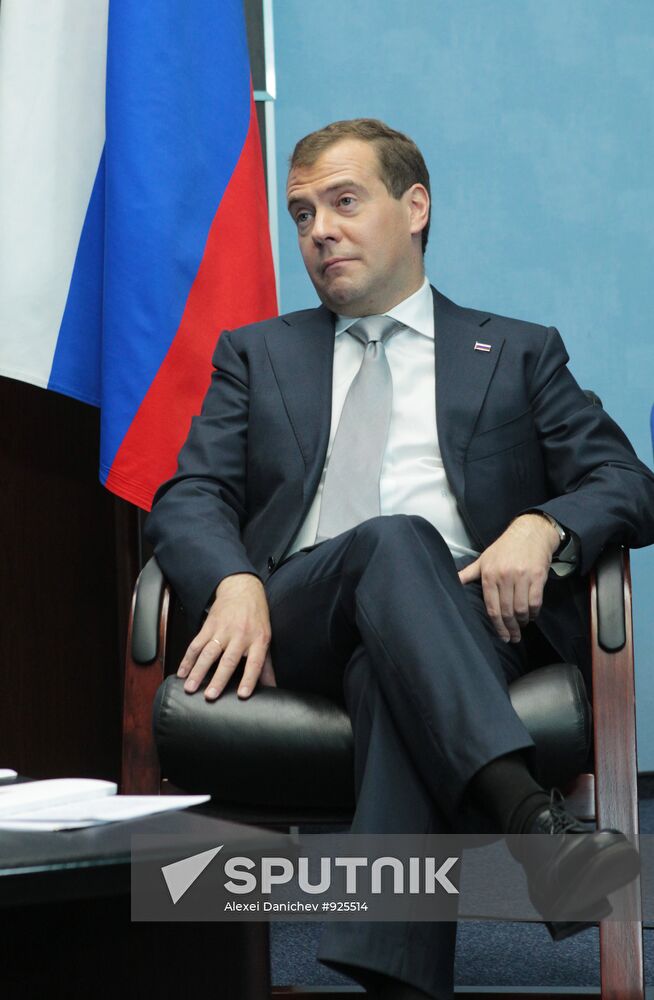 Dmitry Medvedev attends 15th SPIEF in St. Petersburg