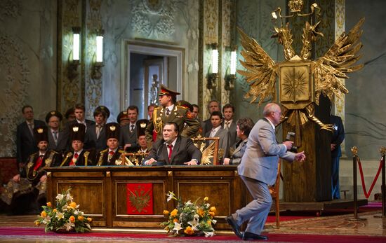 Run of Nikolai Rimsky-Korsakov's "The Golden Cockerel" opera