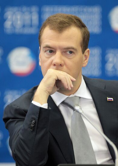Dmitry Medvedev attends 15th SPIEF in St. Petersburg