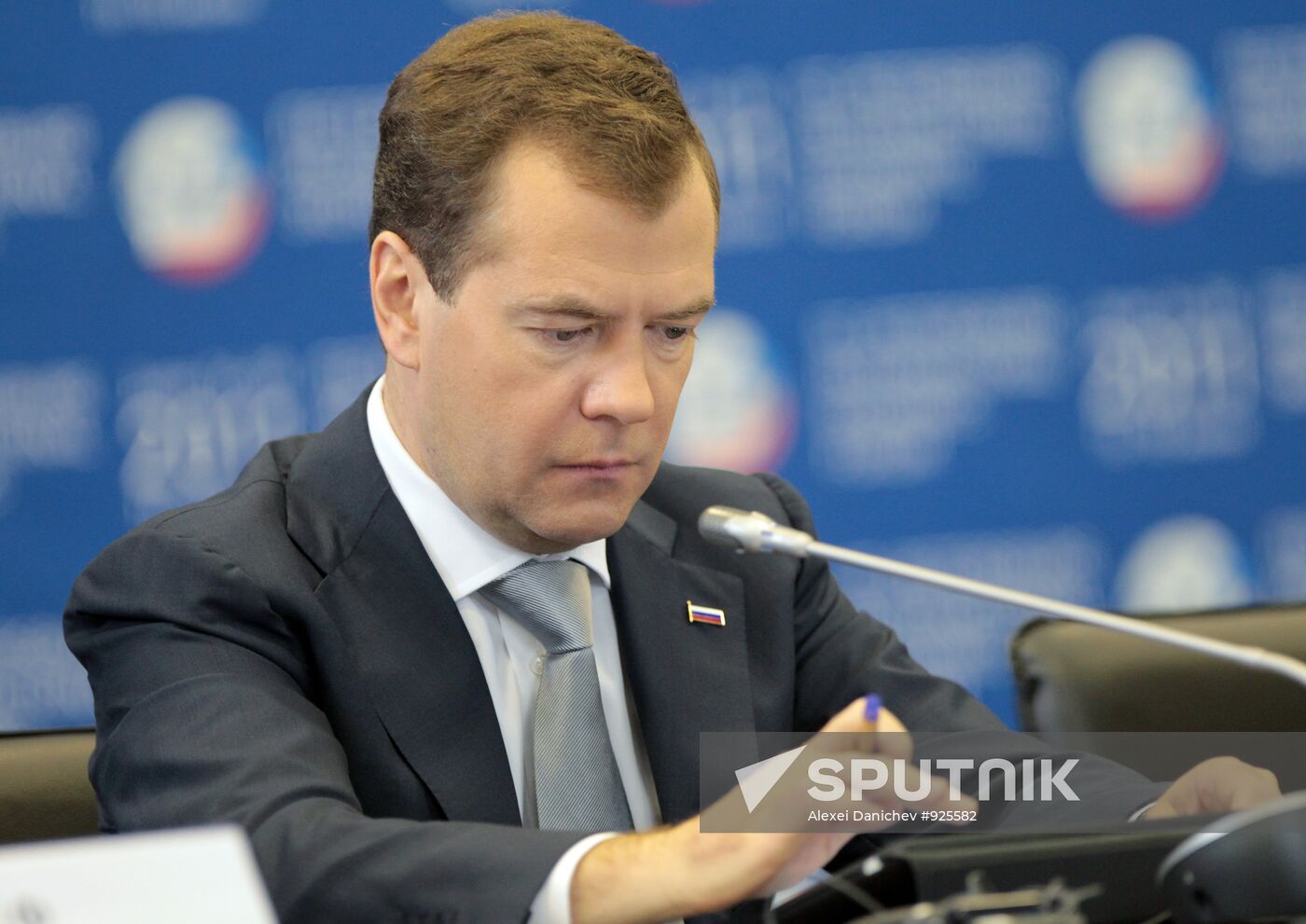 Dmitry Medvedev attends 15th SPIEF in St. Petersburg