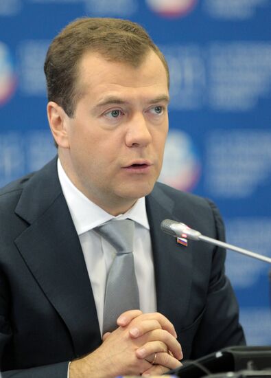 Dmitry Medvedev attends 15th SPIEF in St. Petersburg