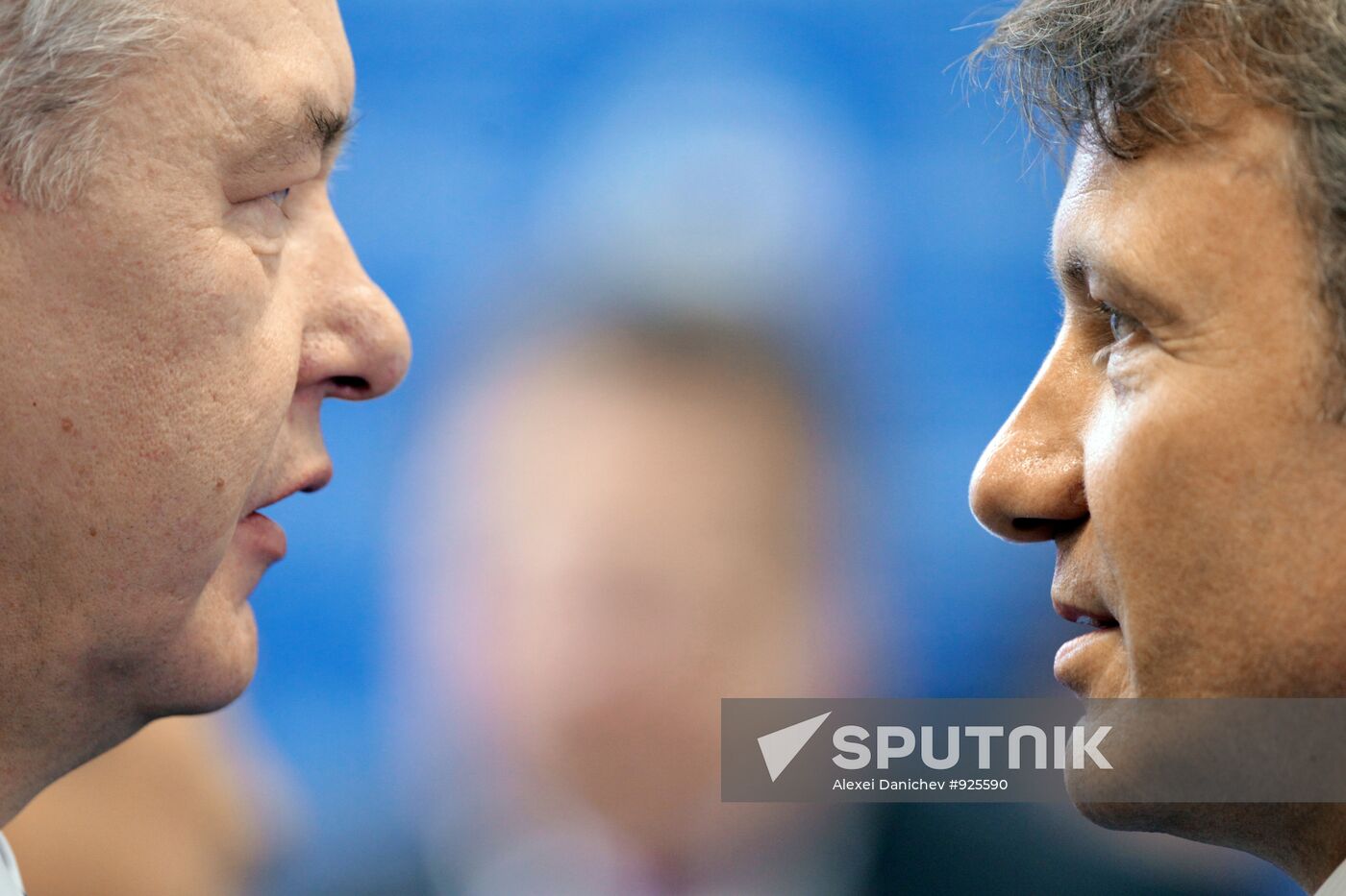 Sergei Sobyanin and German Gref