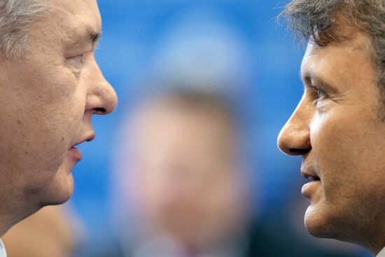 Sergei Sobyanin and German Gref