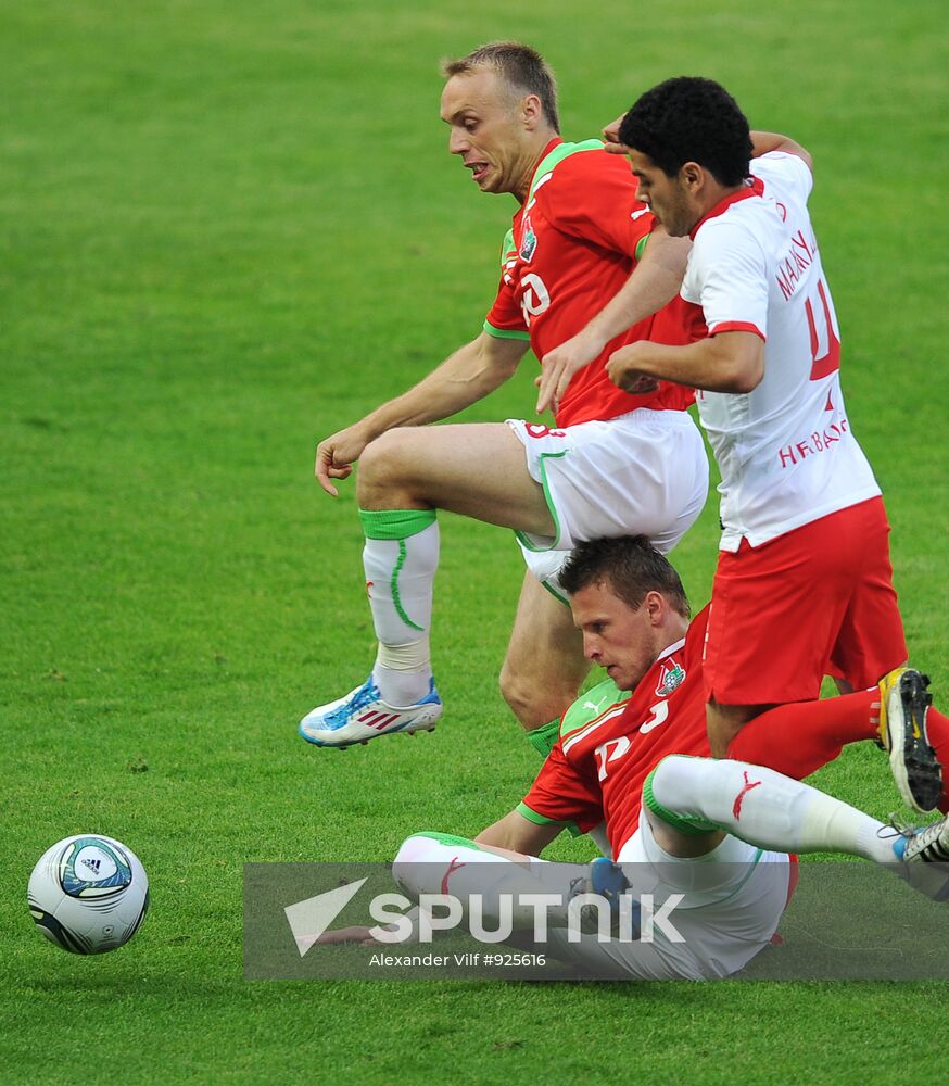 Football. RFPL. Match Lokomotiv - Spartak