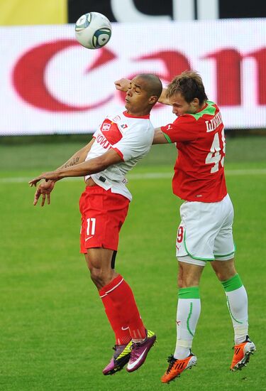 Football. RFPL. Match Lokomotiv - Spartak