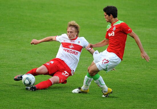 Football. RFPL. Match Lokomotiv - Spartak