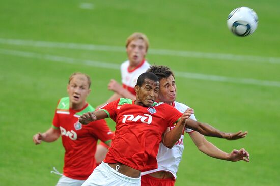 Football. RFPL. Match Lokomotiv - Spartak