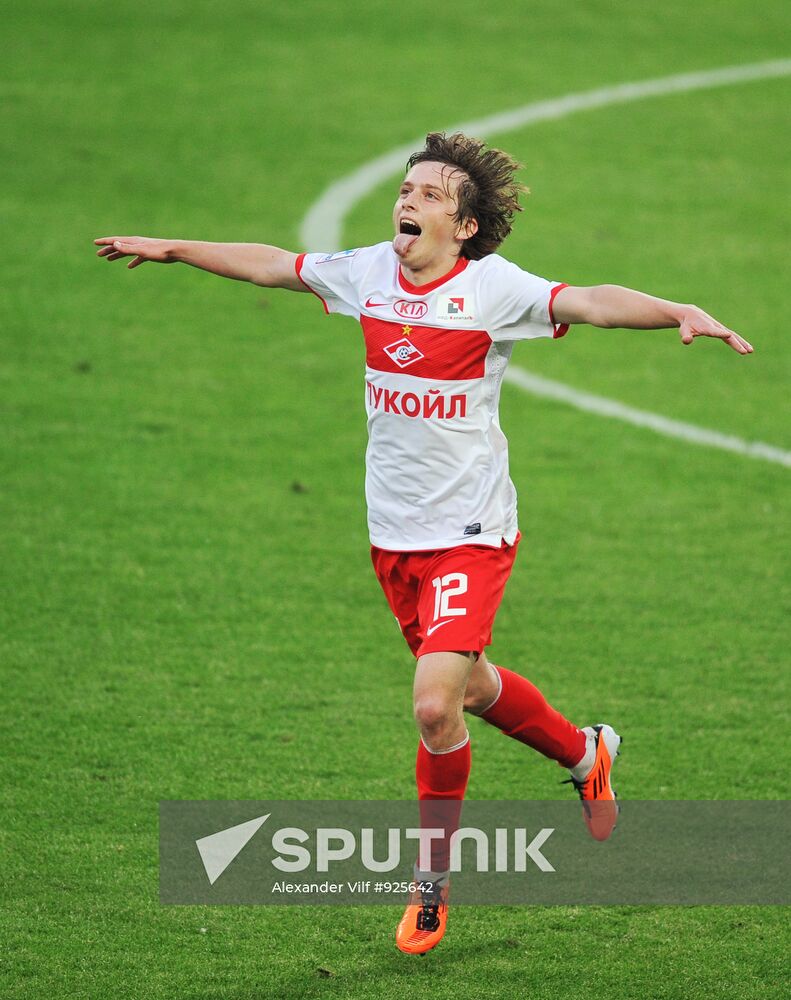 Football. RFPL. Match Lokomotiv - Spartak