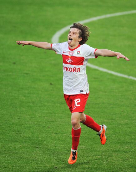 Football. RFPL. Match Lokomotiv - Spartak