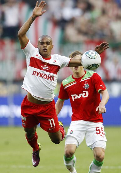 Football. RFPL. Match Lokomotiv - Spartak