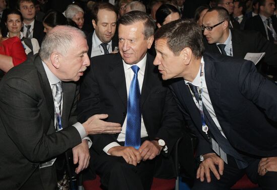 Ilya Klebanov, Viktor Zubkov and Alexander Zhukov