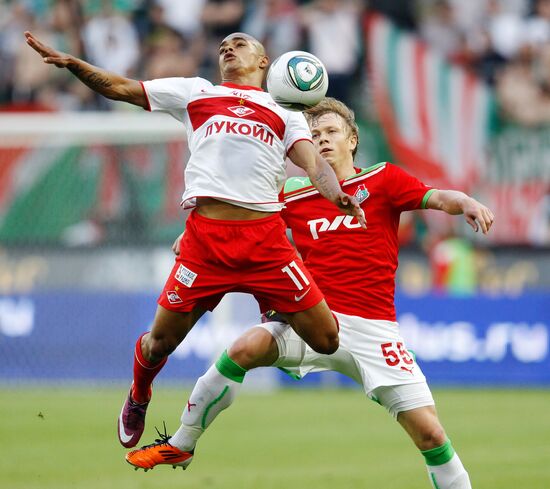 Football. RFPL. Match Lokomotiv - Spartak